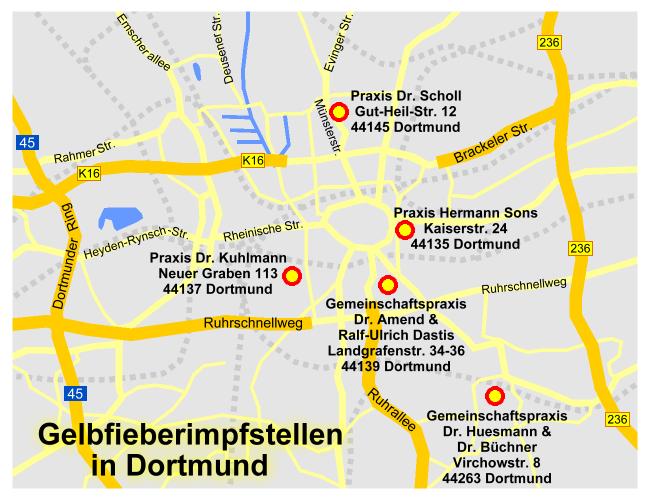 Gelbfieberimpfstellen-Dortmund